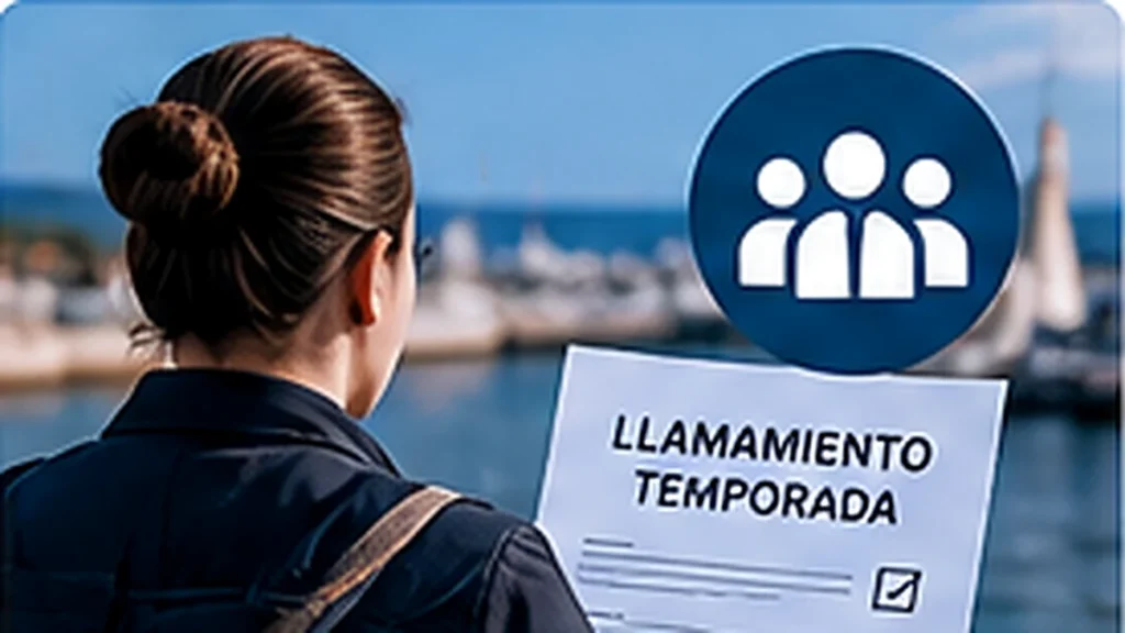 Trabajador recibiendo el llamamiento para reincorporarse a un contrato fijo discontinuo